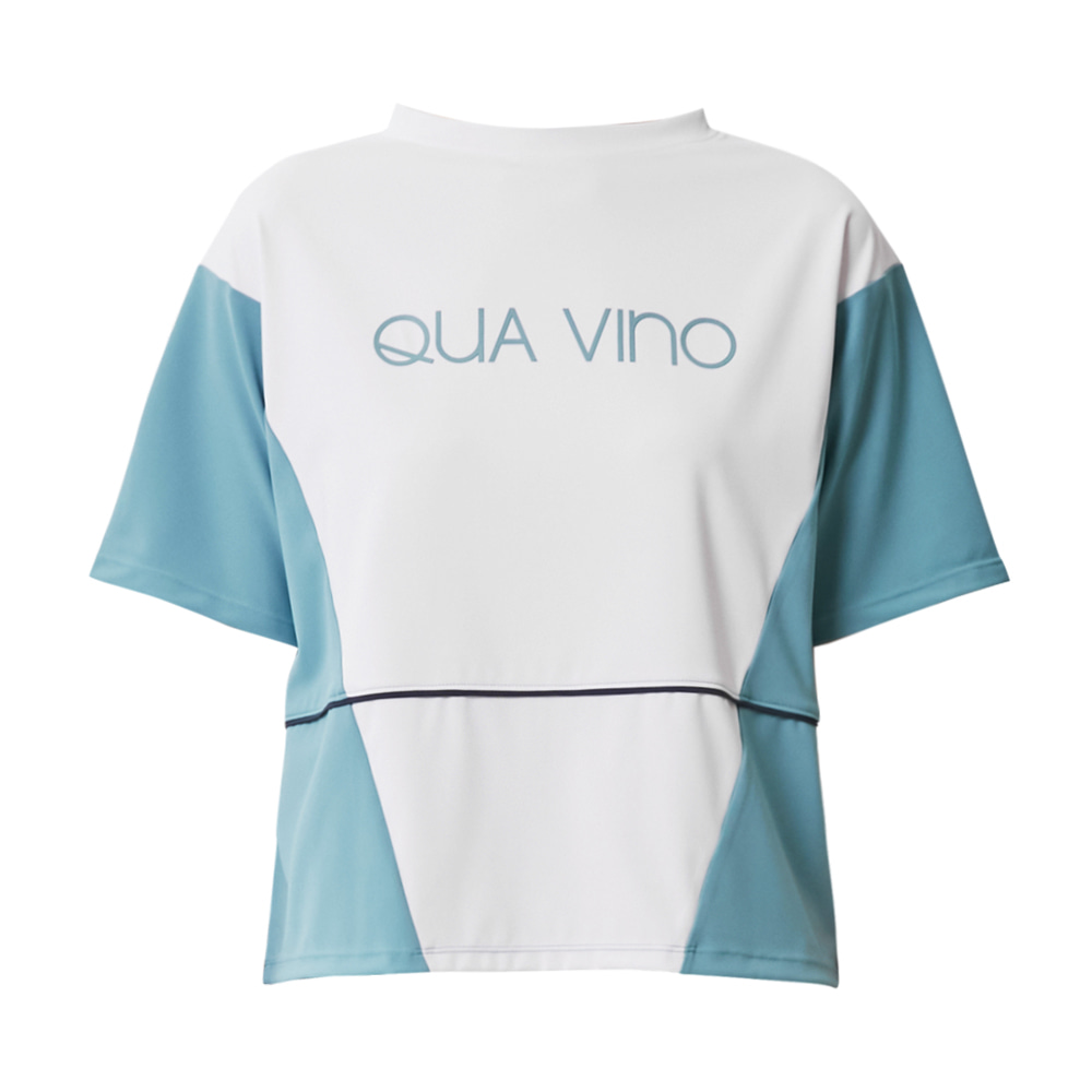QUA VINO[현재분류명]ポーラ スラッシュボックスティーシャツ